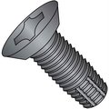 Kanebridge Thread Cutting Screw, #10-24 x 3/4 in, Black Oxide Steel Flat Head Phillips Drive 1012FPUB